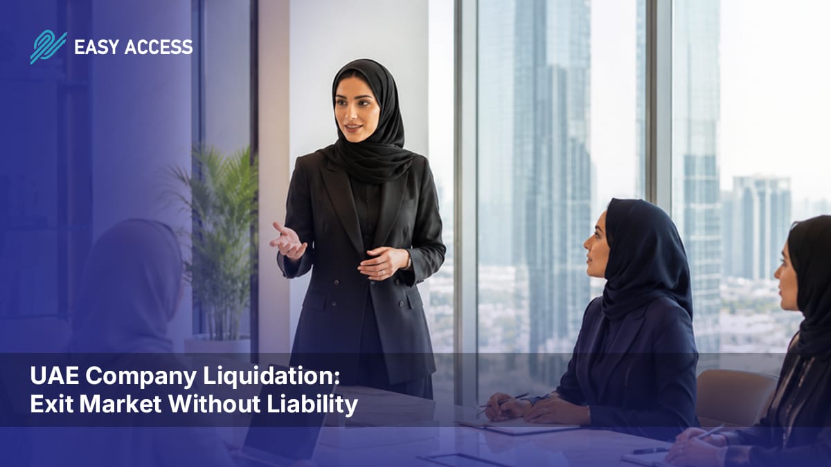 UAE company liquidation process steps and compliance checklist