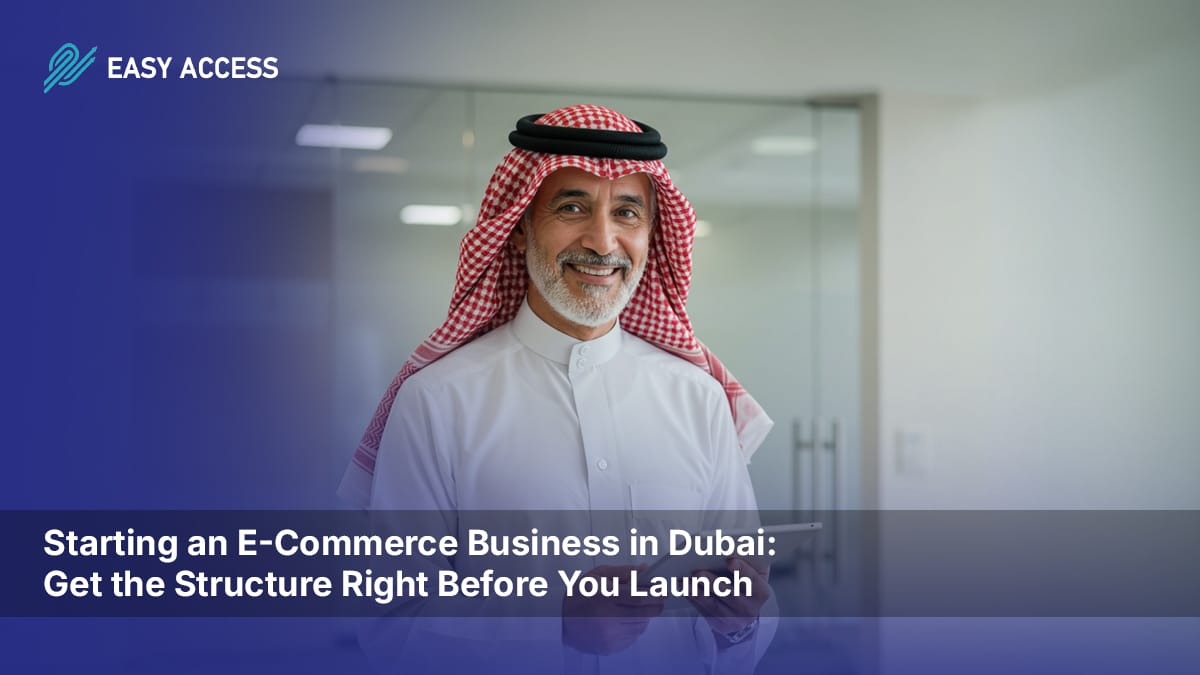 E-commerce business setup planning in Dubai