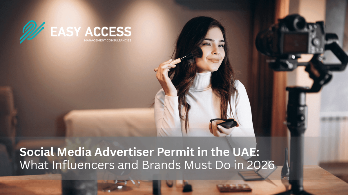 UAE Advertiser Permit 2026 regulation for influencers and social media advertising compliance
