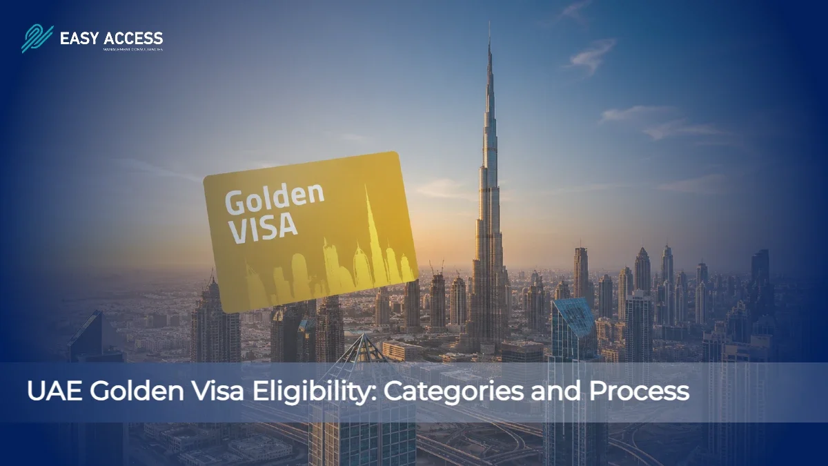UAE Golden Visa eligibility categories and application process